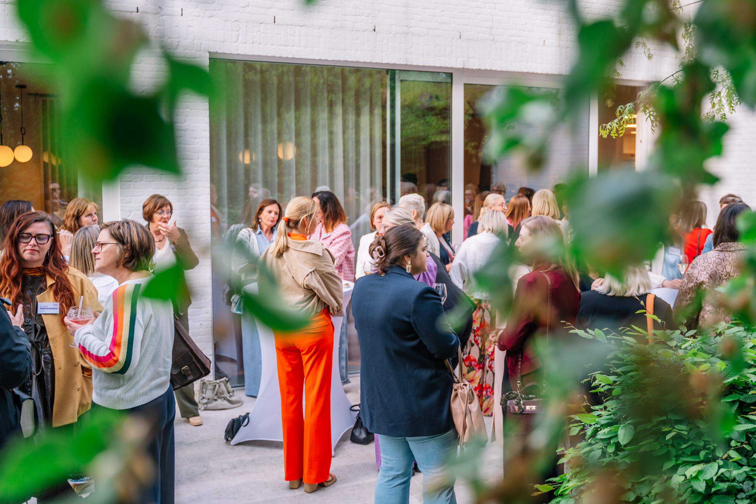 Female founder dinner met Pascale Naessens
